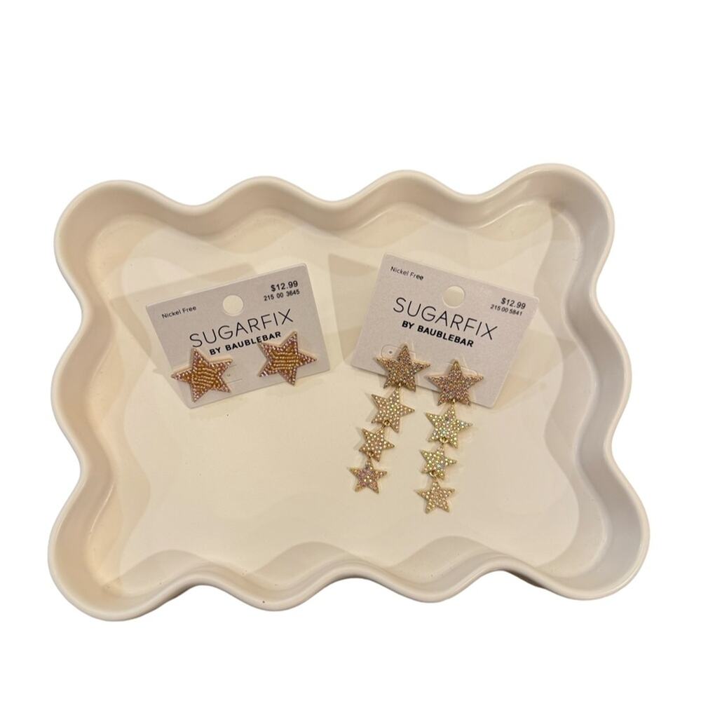 SUGARFIX by BaubleBar Star Earrings- Set of 2